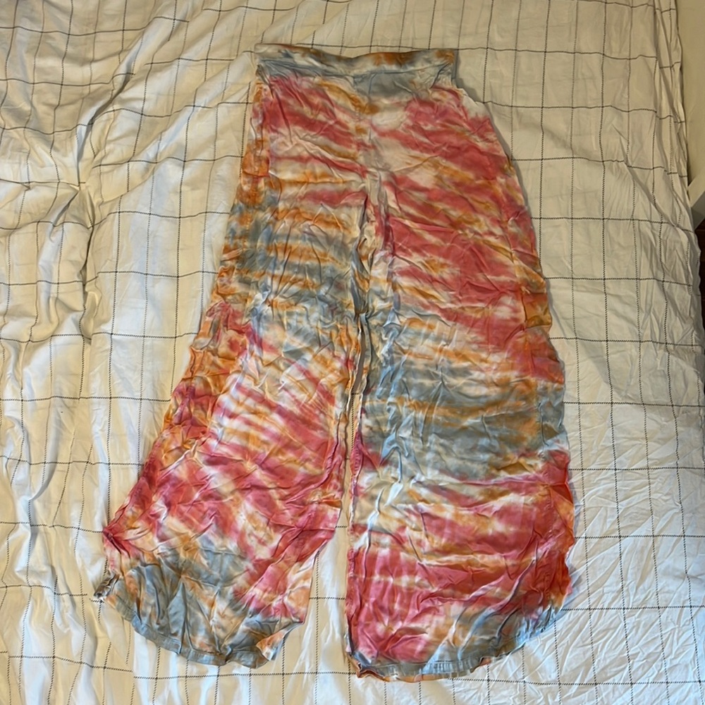 Young Fabulous Broke lounge satiny silky pants size S